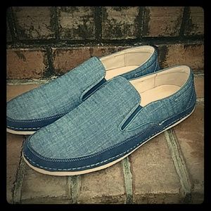 Stacy Adams Newport Blue Denim men's  shoes